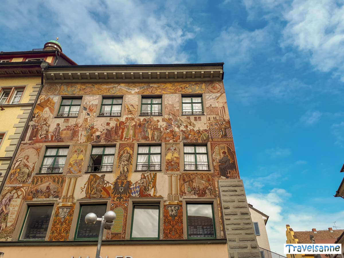 Die berühmten Wandmalereien in der Konstanzer Altstadt