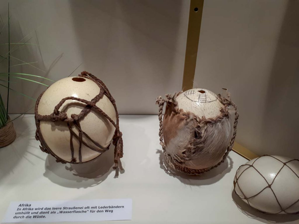 Eier aus aller Welt im Osterei-Museum Sonnenbühl: Natureier aus Afrika