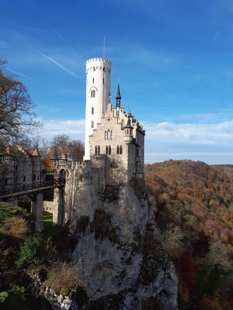 Die beliebteste Sehenswürdigkeit der Schwäbischen Alb: Schloss Lichtenstein