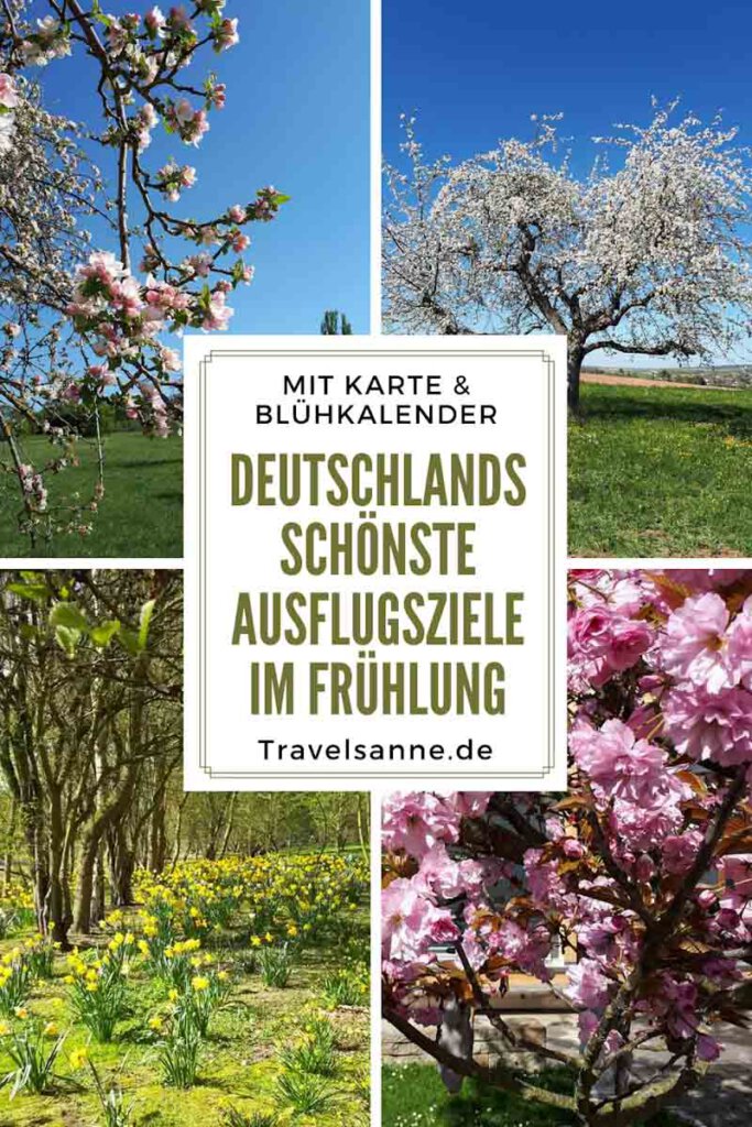 Merke dir Deutschlands schönste Ausflugsziele im Frühling auf Pinterest