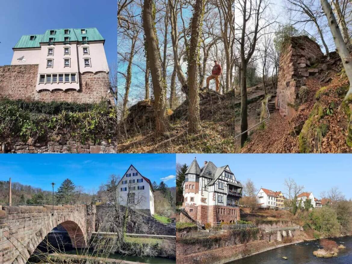 Wanderung Nordschwarzwald: Der Drei Burgen Weg in Pforzheim