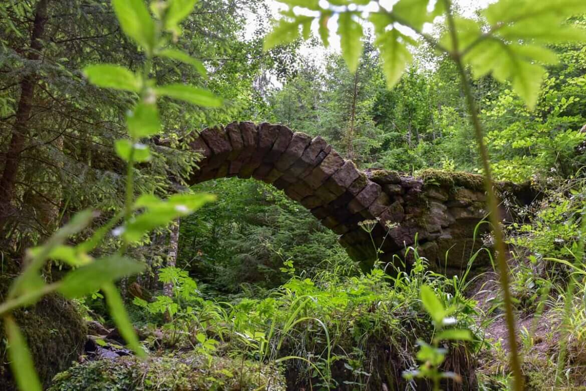 Wandern Nordschwarzwald zum Steinernen Brückle im Schweinbachtal