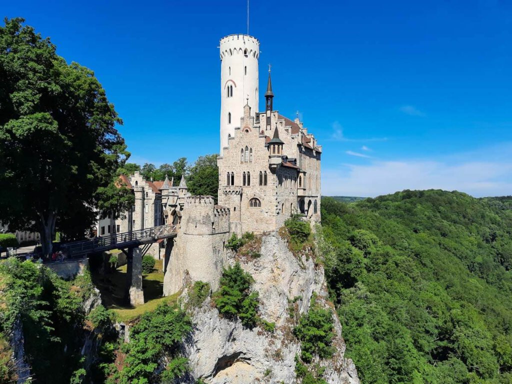 Schloss Lichtenstein, das Highlight des Premiumwanderwegs »hochgehträumt«