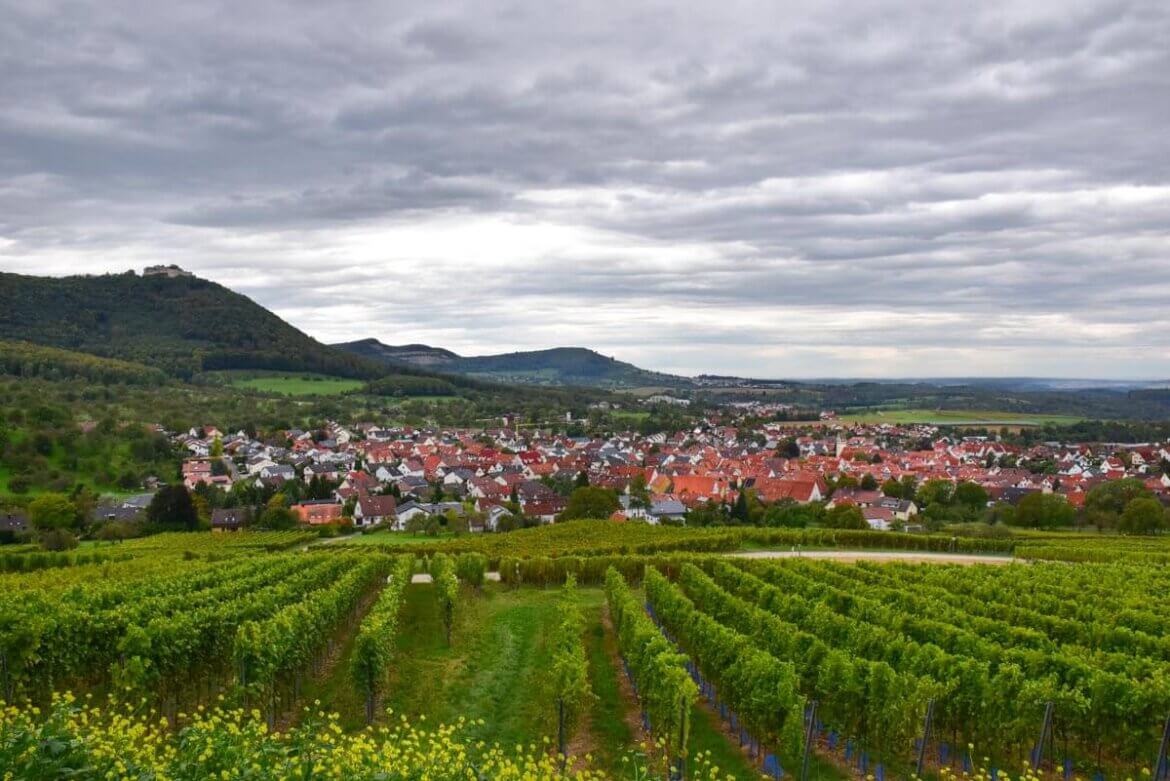 Blick auf den Kur- und Erholungsort Beuren