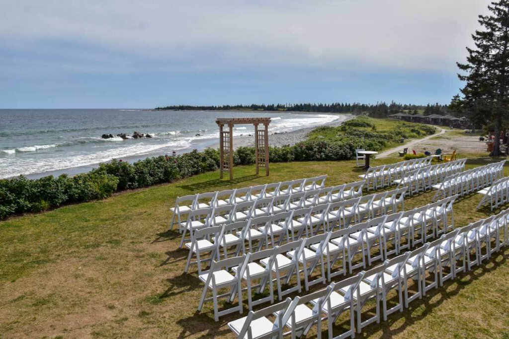 Das White Point Beach Resort ist eine beliebte Hochzeitslocation in Ostkanada