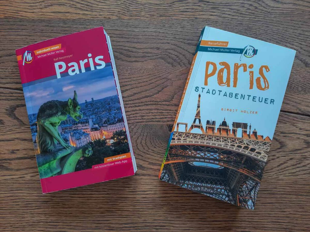 Unsere beiden Paris Reiseführer