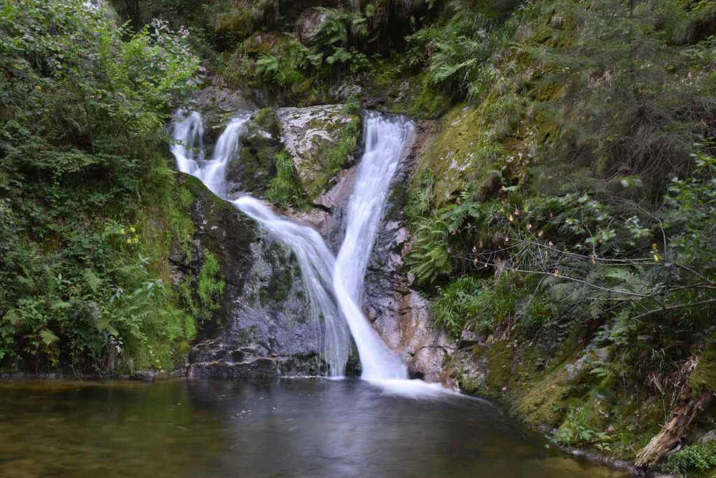 Beliebte Schwarzwald Sehenswürdigkeit: Die Allerheiligen Wasserfälle im Nationalpark Schwarzwald