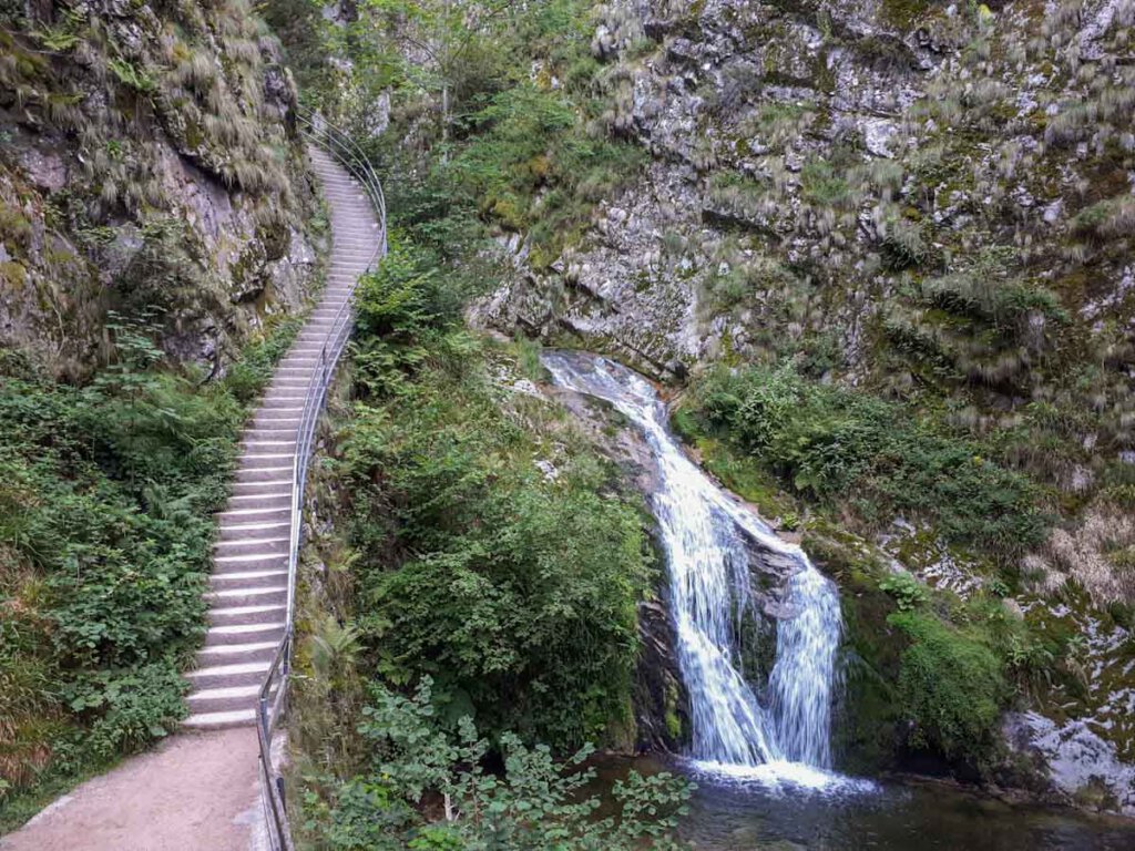 Touristenmagnet: Die Allerheiligen Wasserfälle bei Oppenau
