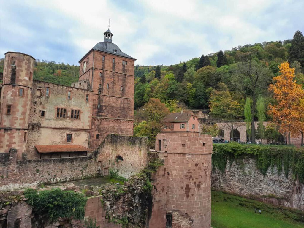 Das berühmte Schloss Heidelberg