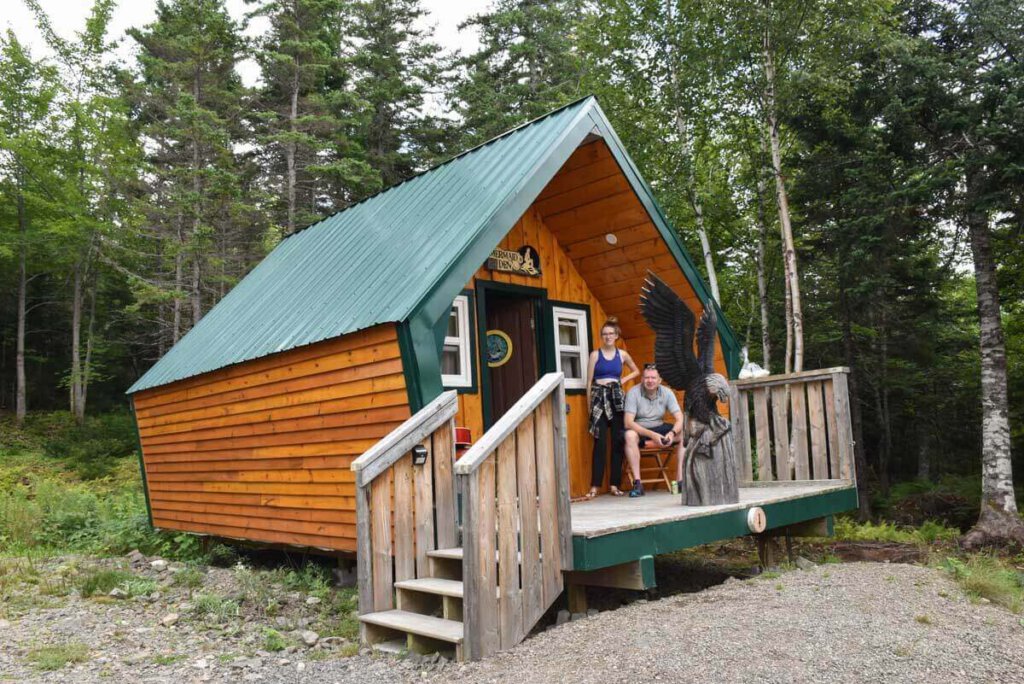 Cabinlife im North River Wilderness Resort auf Cape Breton