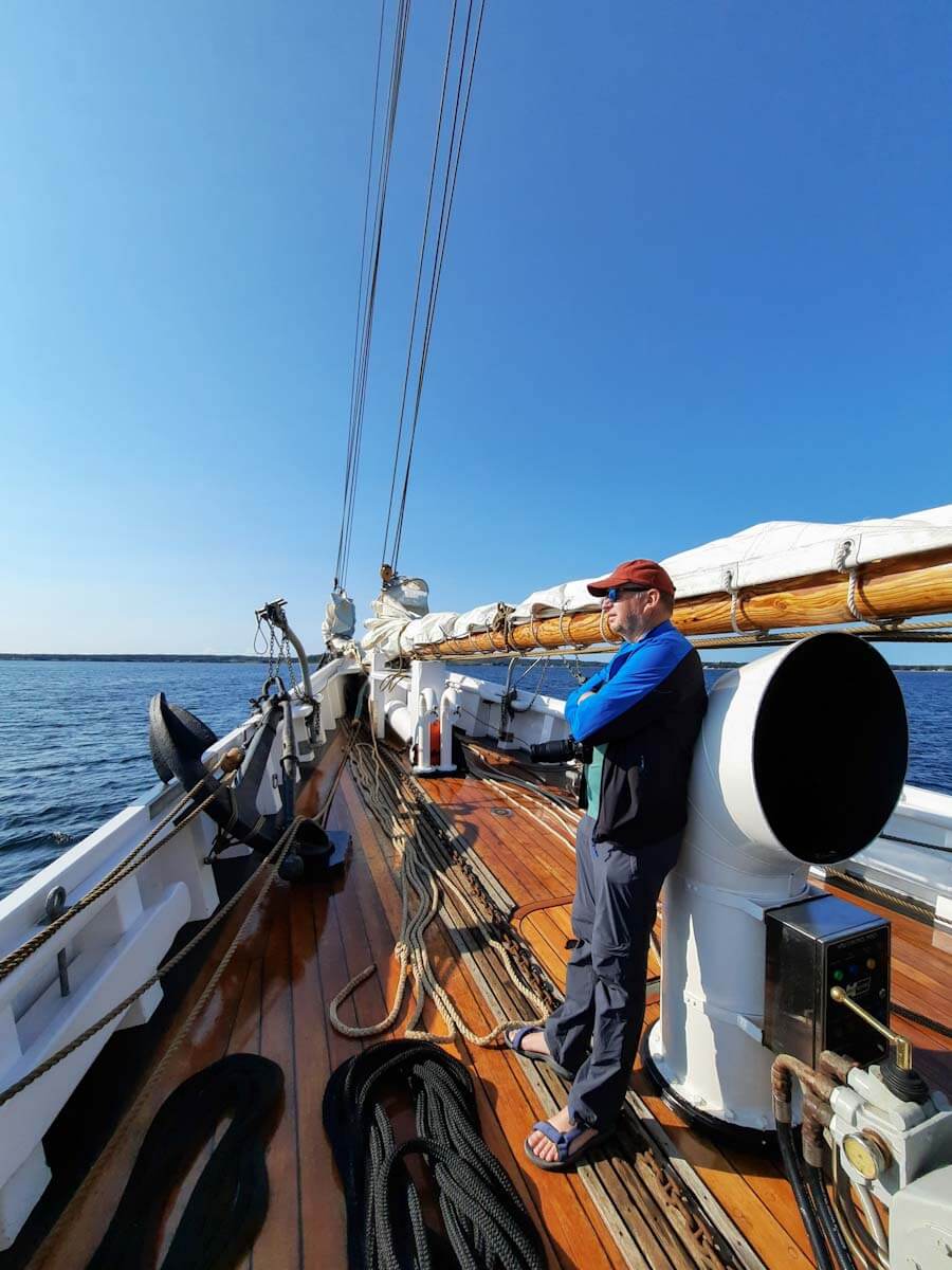 Segeln mit der Bluenose in Nova Scotia