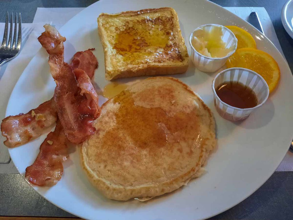 American Breakfast in Shediac New Brunswick