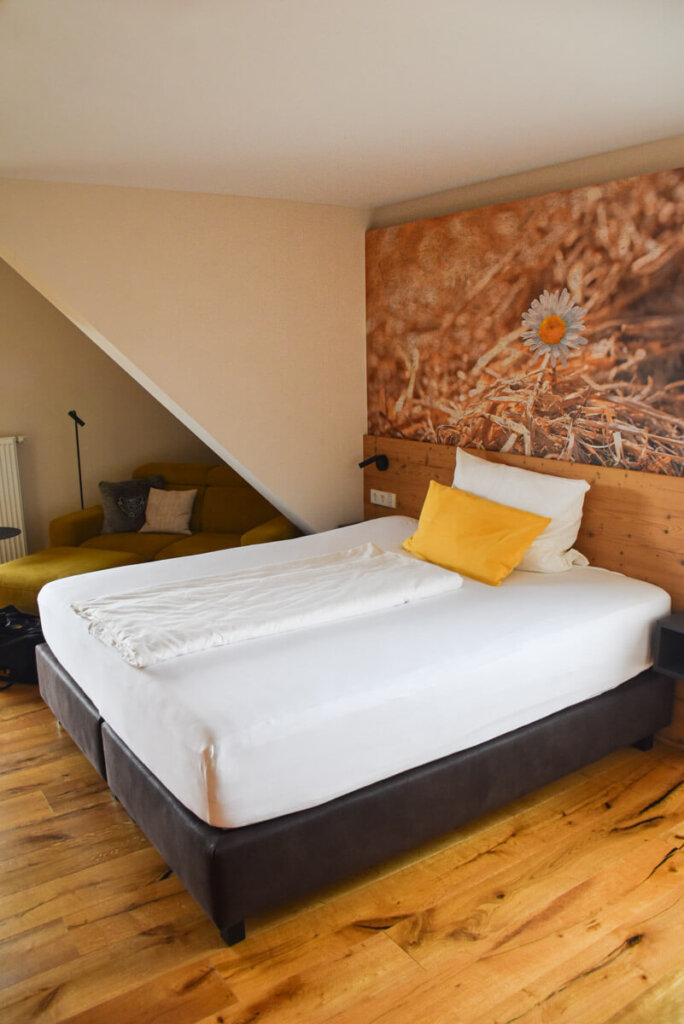 Unser heimeliges "Heuboden"-Zimmer im Landhotel zum Pflug in Zell-Unterentersbach