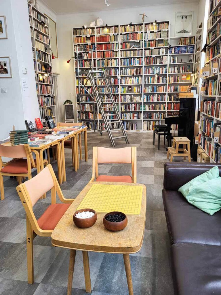 Der Arkadia International Bookshop in Helsinki