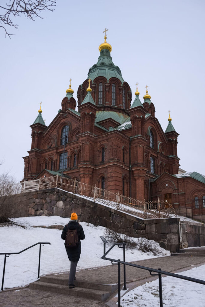 Helsinki Sehenswürdigkeiten: Die russisch-orthodoxe Uspenski Kathedrale