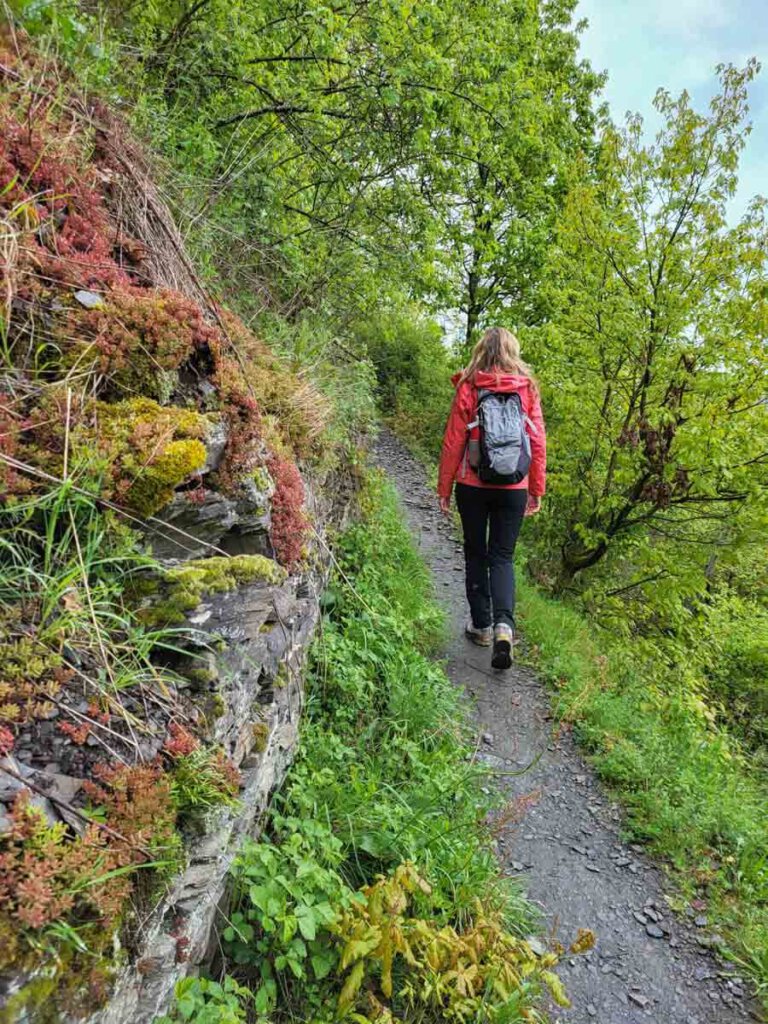 Mosel Wandern: Auf schmalen Pfaden durch die Weinberge zum Pinnerkreuz über Cochem
