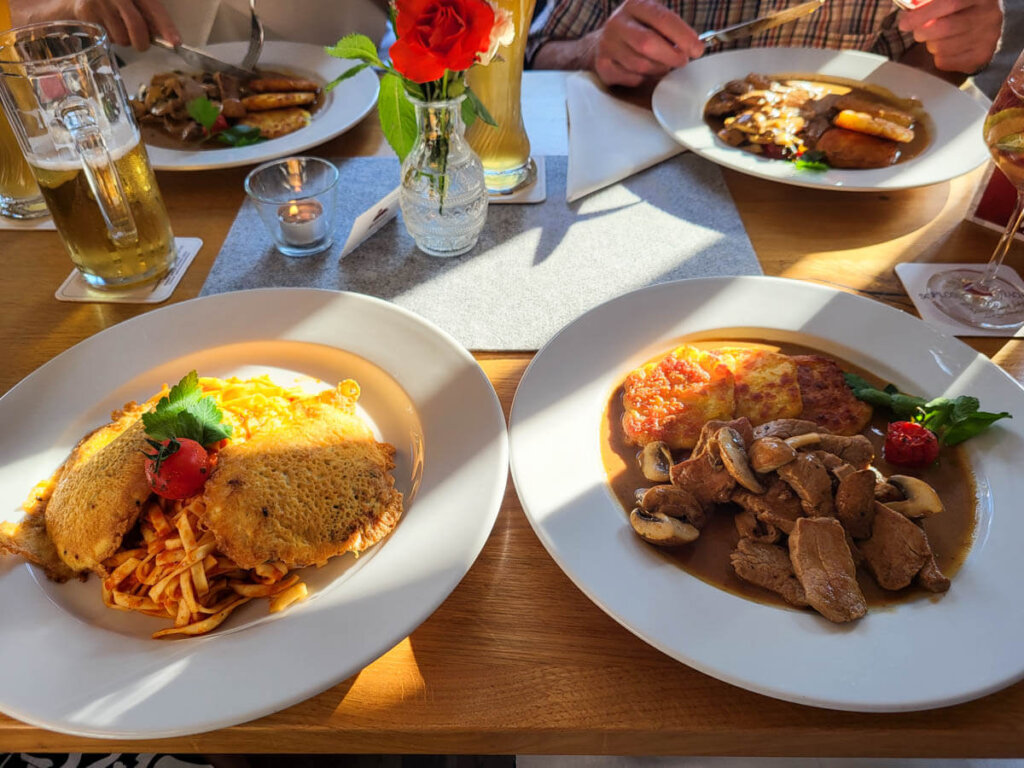 Feine Küche im Gasthaus Schwanen in Nehren