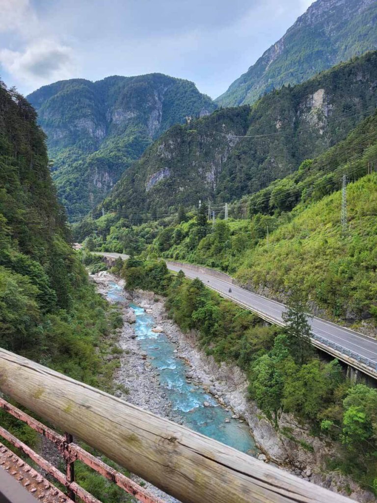 Die atemberaubende Landschaft des Kanaltals