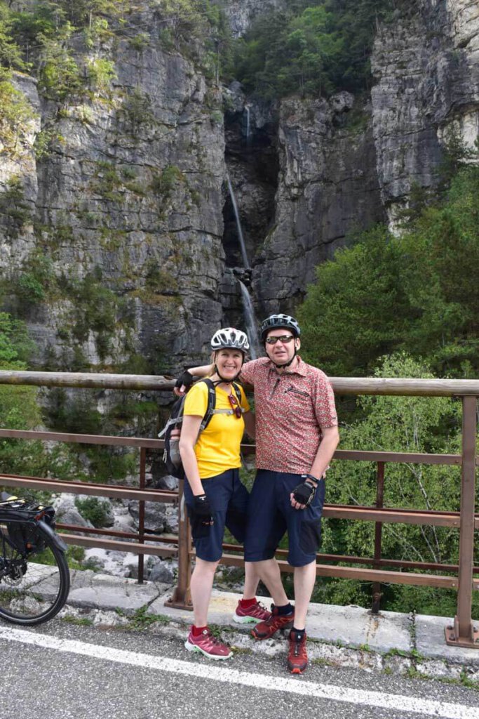 Cascata Cadramazzo bei Chiusaforte