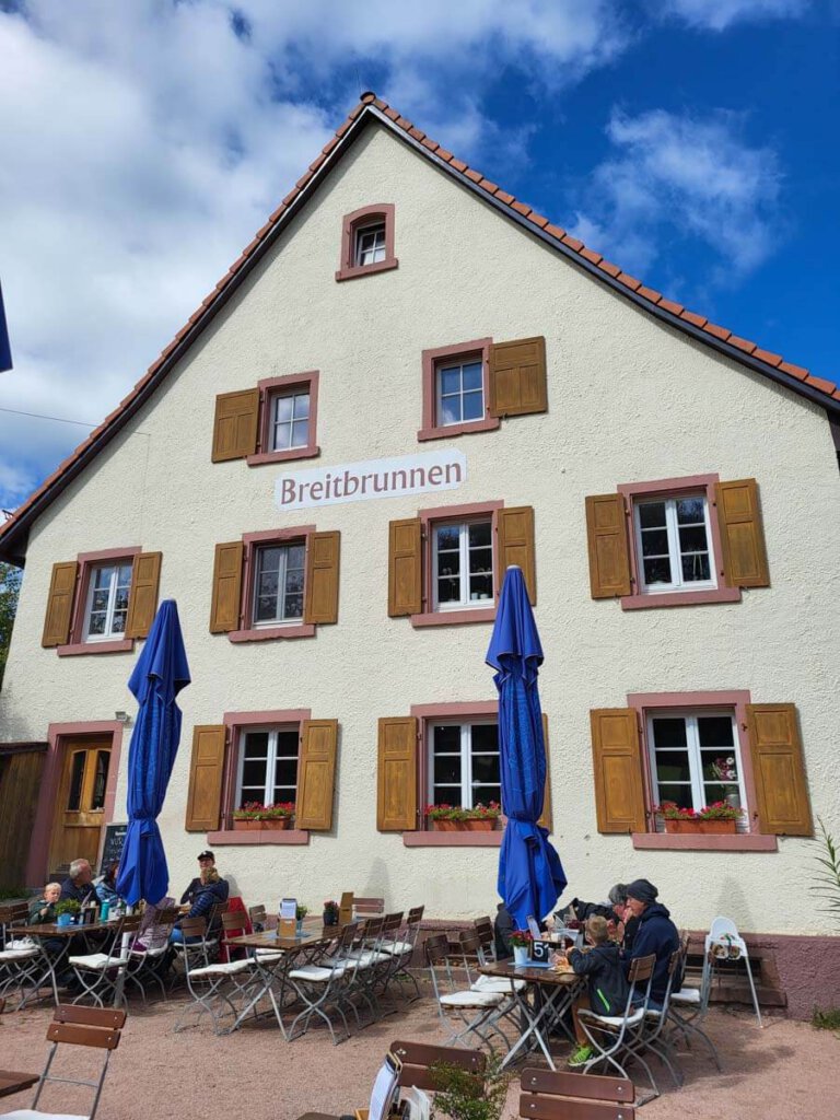 Ausflugslokal Gasthaus Breitbrunnen in Unterkirnach