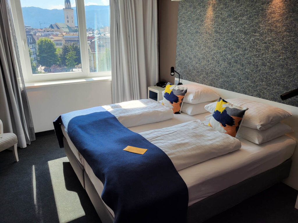 Unser Zimmer im Hotel voco Villach