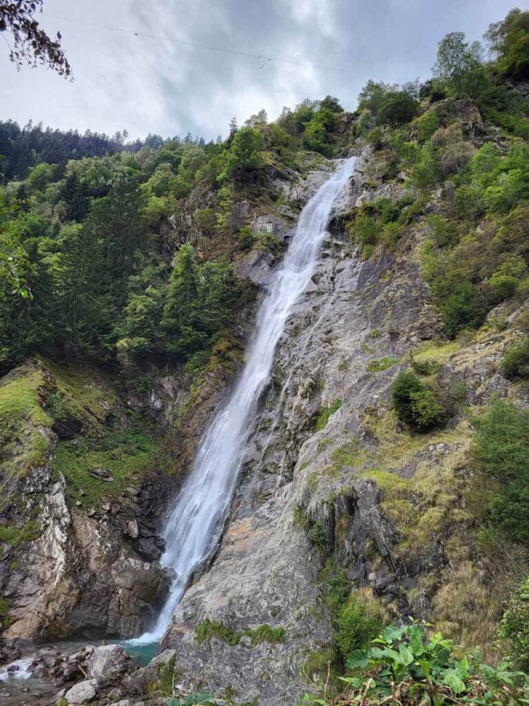 Der atemberaubende Partschinser Wasserfall