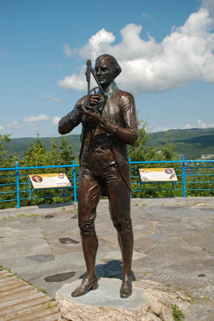 James Cook Denkmal in Corner Brook, Newfoundland