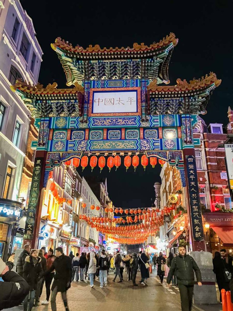 China Town Gate in der Wardour Street