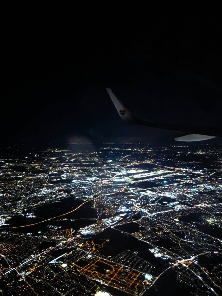 Anflug auf London