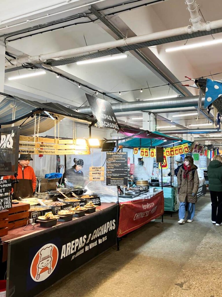 Upmarket Brick Lane Food Hall