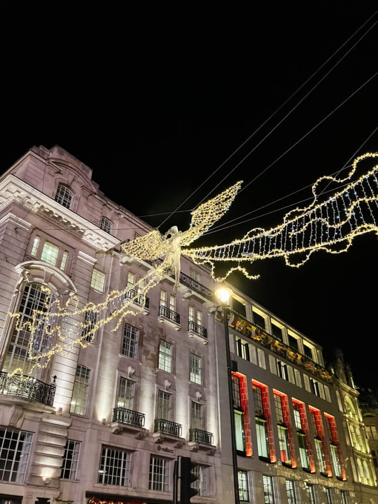 Einmalig: Die Weihnachtslichter in London