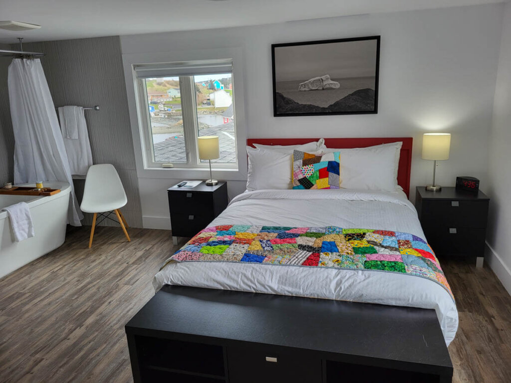 Unser Zimmer in Twillingate: The Captain‘s Quarters