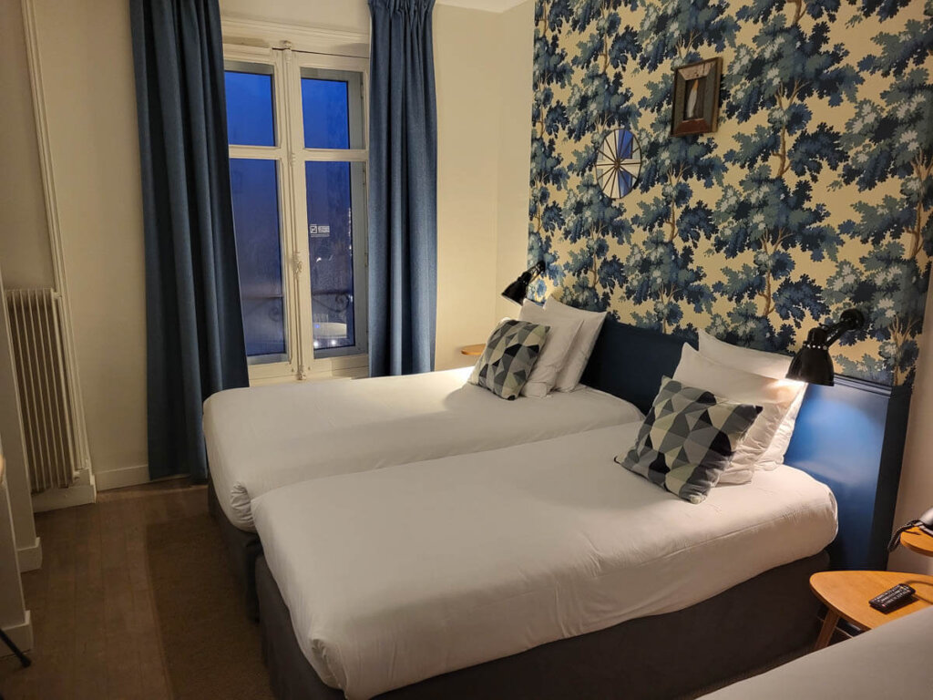 Unser Zimmer im Hotel Stanley in Nancy