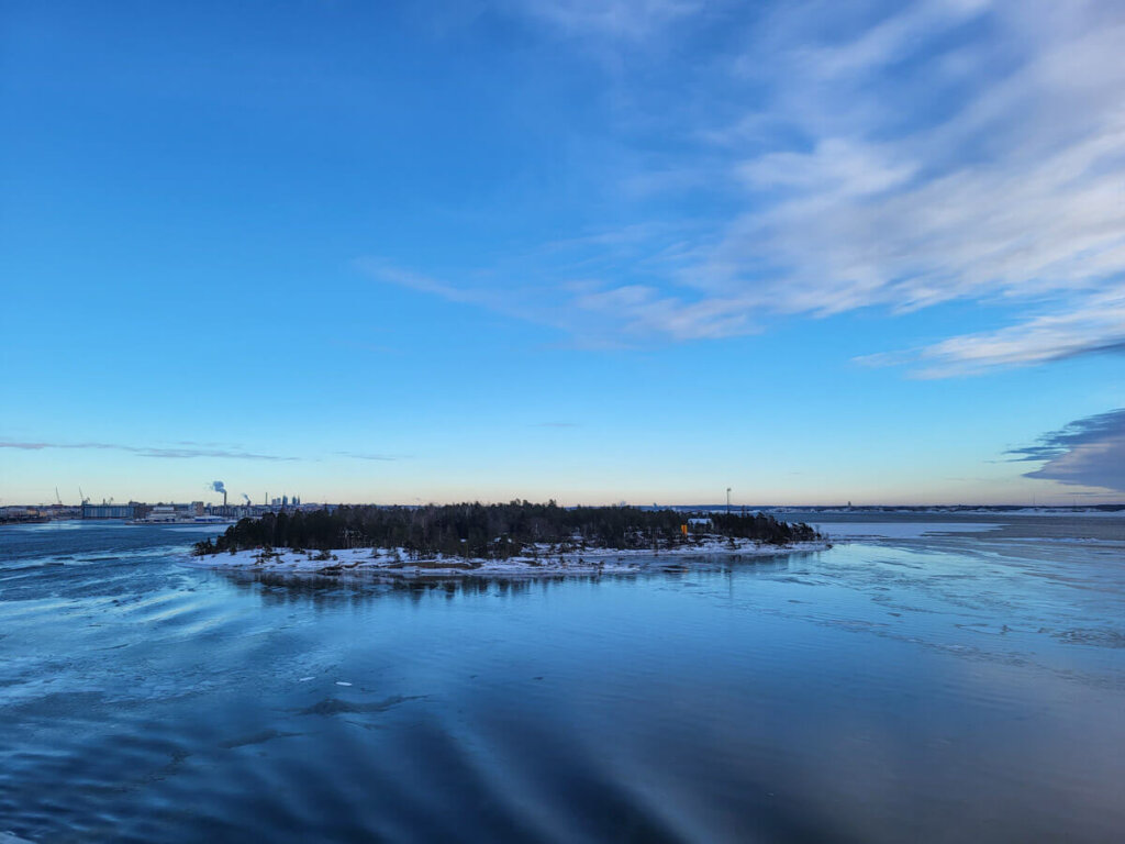 Traumschön: Blick auf die Schären vor Helsinki