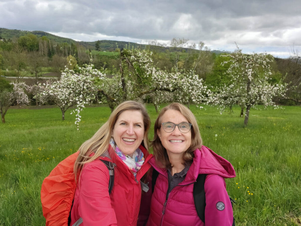 Unterwegs auf dem Landschaftserlebnisweg 's Äpple im Schwäbischen Mostviertel bei Backnang