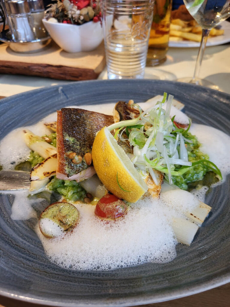Fangfrischer Fisch im Restaurant Stefanihof am Fuschlsee
