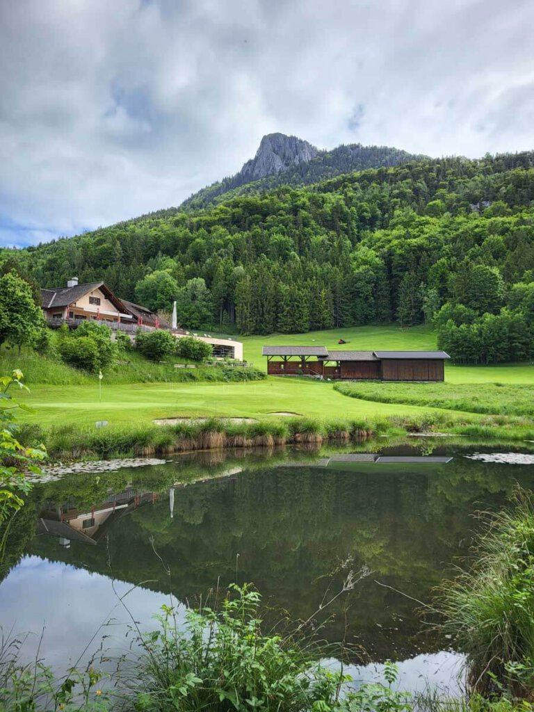 Blick auf den Hausberg Fuschls, den Schober