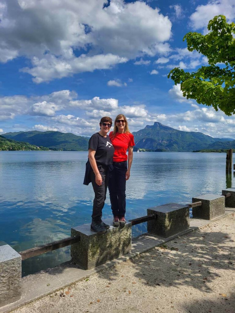 Ziel unserer Wanderetappe beim Zehn-Seen Trekking: Der Mondsee