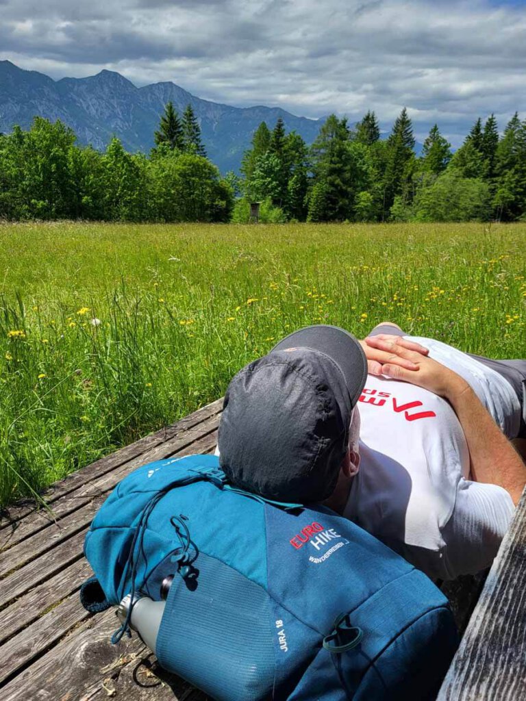 Verdientes Mittagsschläfchen