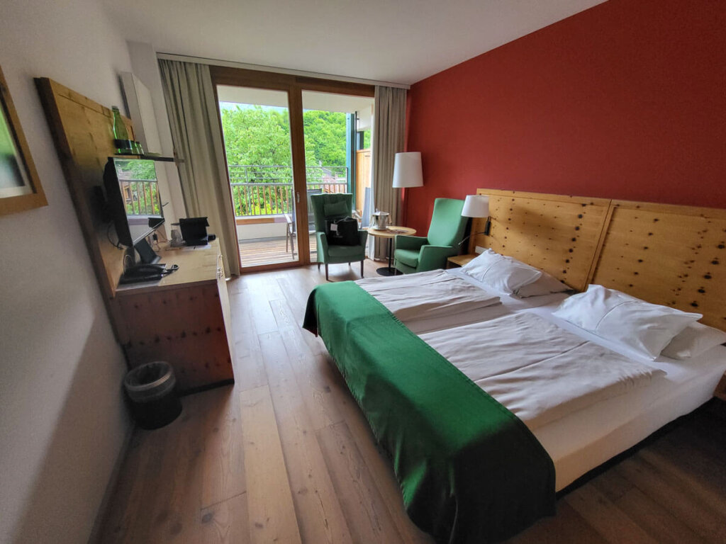 Unser Zimmer im Spahotel Erzherzog Johan in Bad Aussee