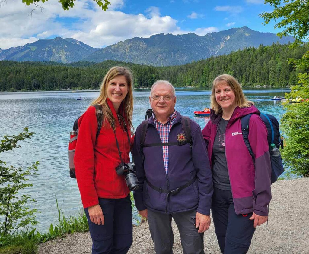 Angekommen am türkisblauen Eibsee