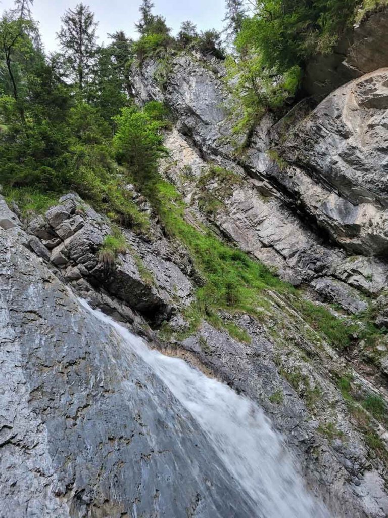 Am Wäldletobel Wasserfall in Klösterle am Arlberg