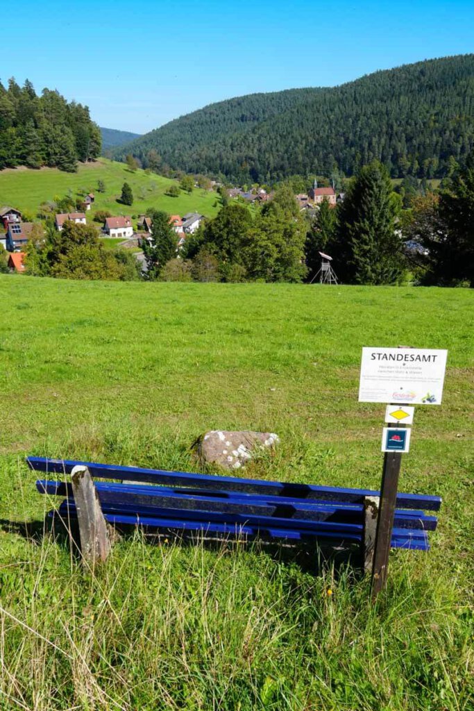Standesamt im Grünen bei Enzklösterles Erdbeerplatte