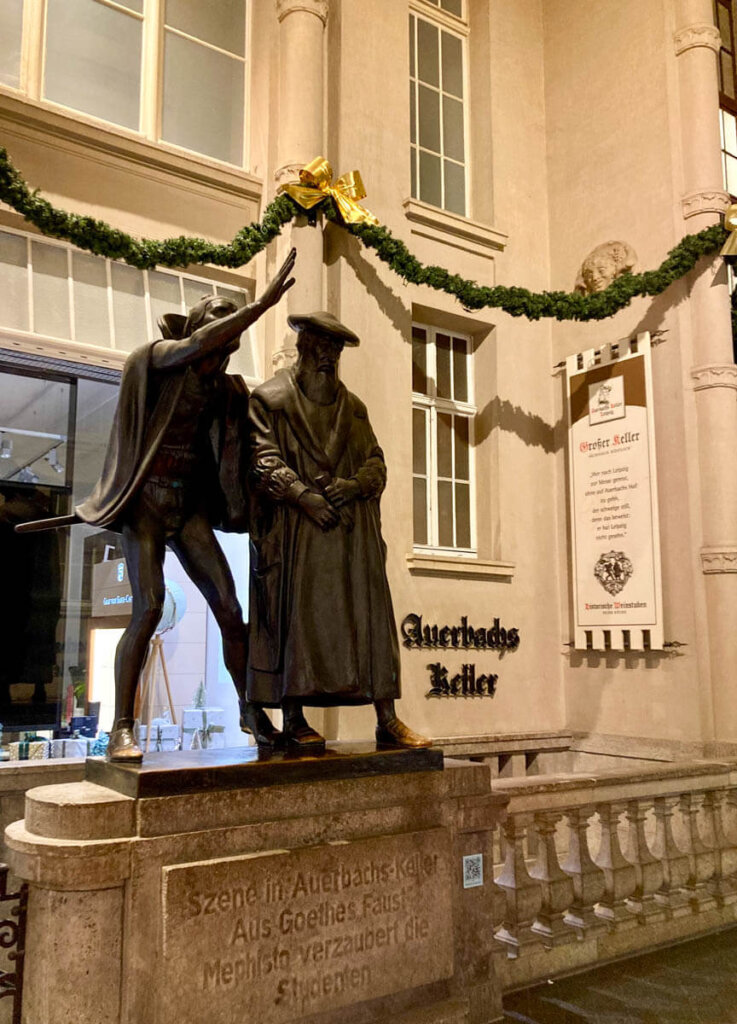 Berühmt: Auerbachs Keller in Leipzig