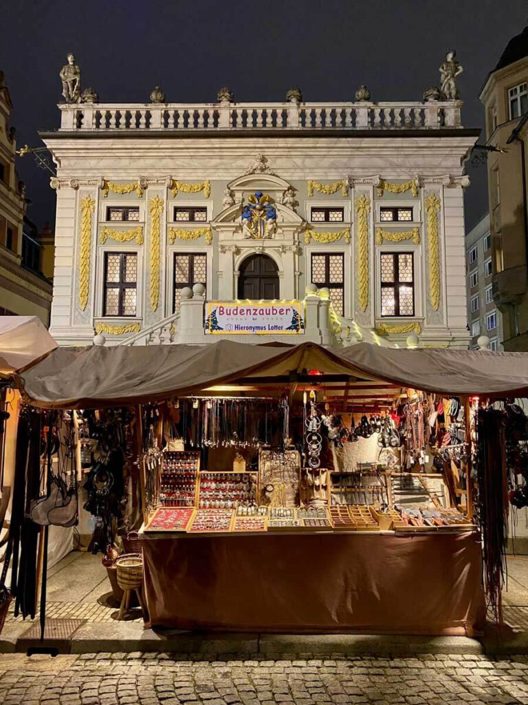 Die Alte Börse am Leipziger Naschmarkt