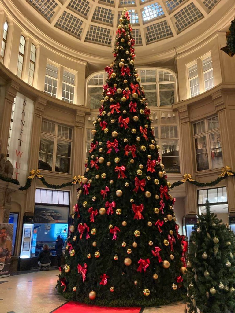 Weihnachten in der Leipziger Mädlerpassage