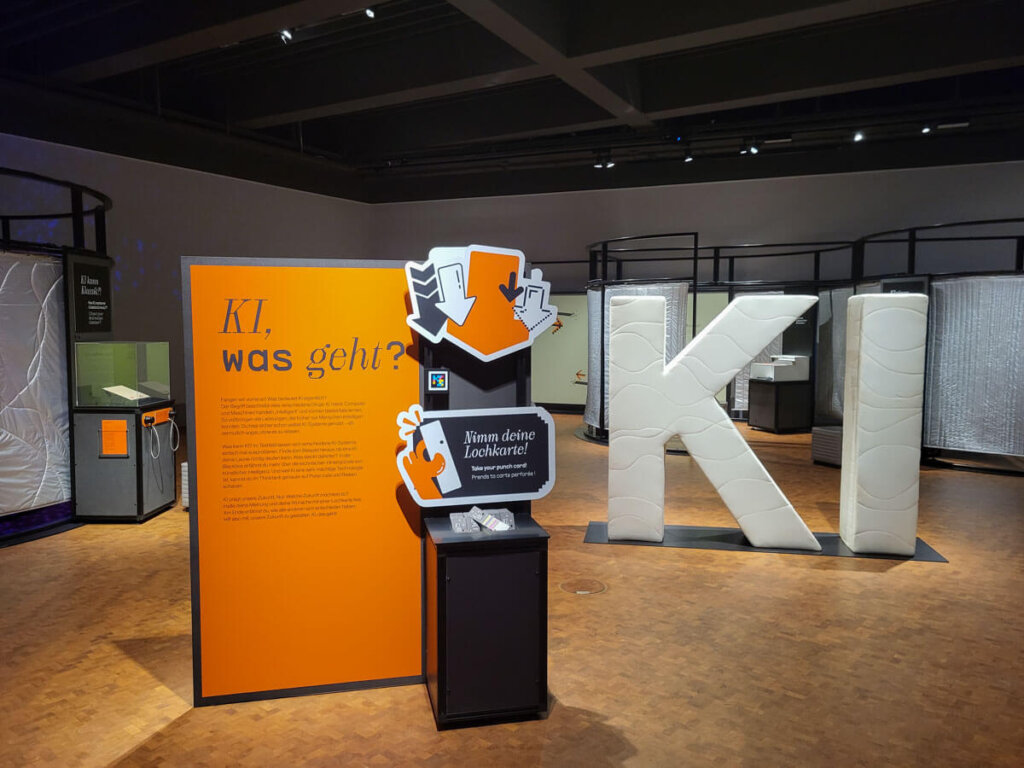 KI-Sonderausstellung in der experimenta Heilbronn