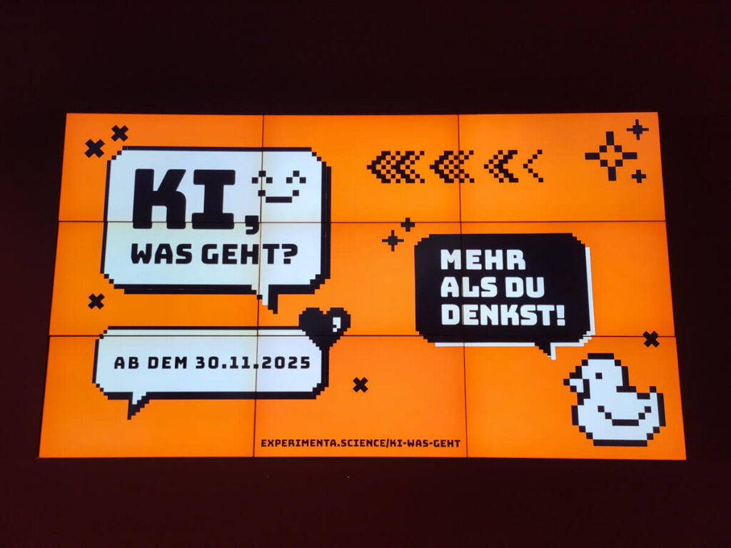 Seit dem 30.11. in Heilbronn: Die interaktive KI-Sonderausstellung