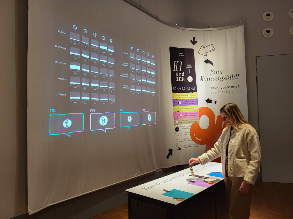 Vergleiche deine Meinung zu KI mit der anderer Besucher