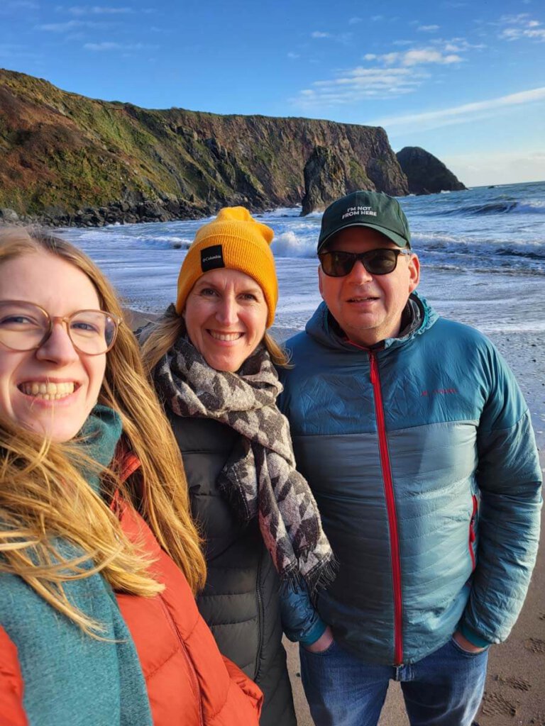 Irland Winter-Roadtrip mit unserer Tochter entlang von Irlands Südküste